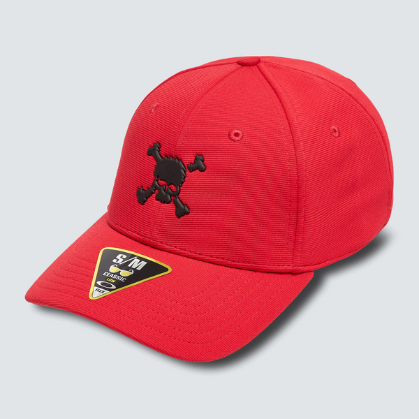 GORRA OAKLEY SCATTER SKULL CALAVERA ROJA