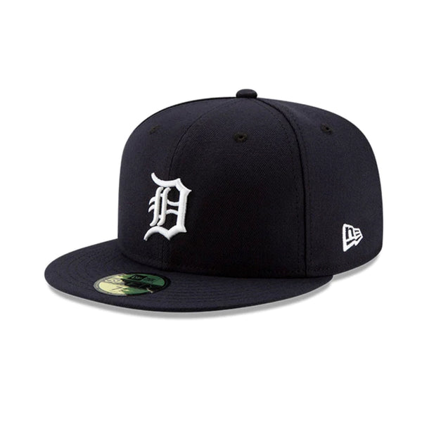 GORRA NEW ERA DETROIT TIGERS 59FIFTY TALLA LOGO B AZUL OSCURO BLANCO
