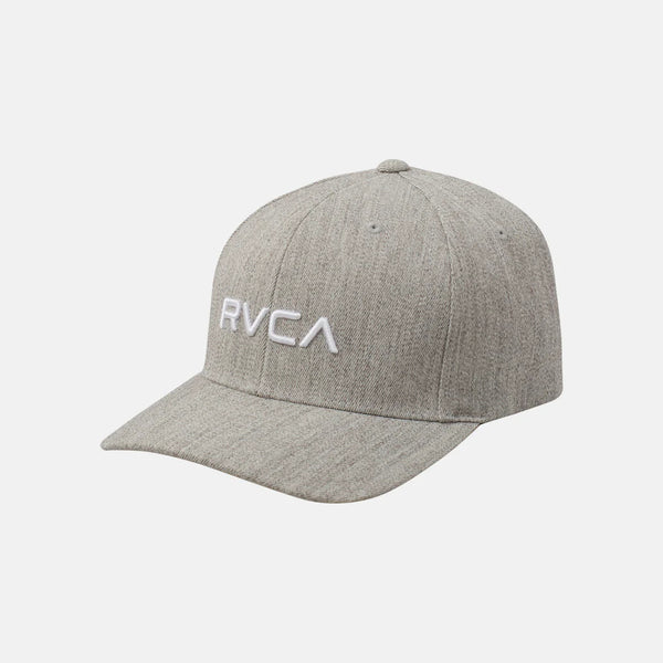 GORRA RVCA GRIS LOGO BLANCO S/M