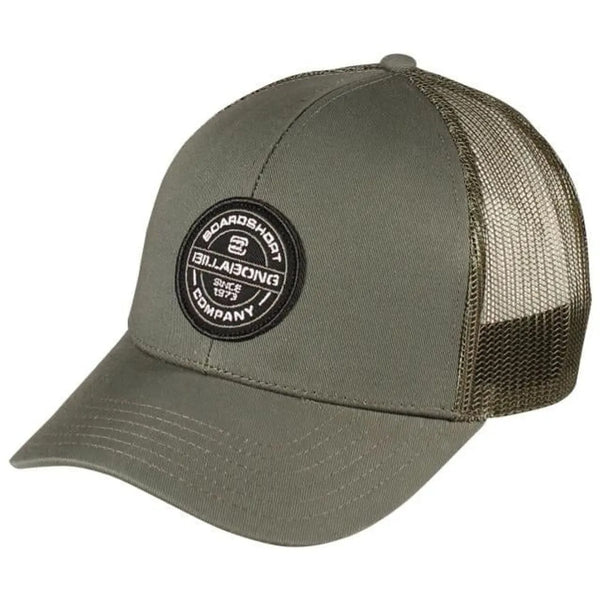 GORRA BILLABONG WALLED VERDE MILITAR TRUCKER