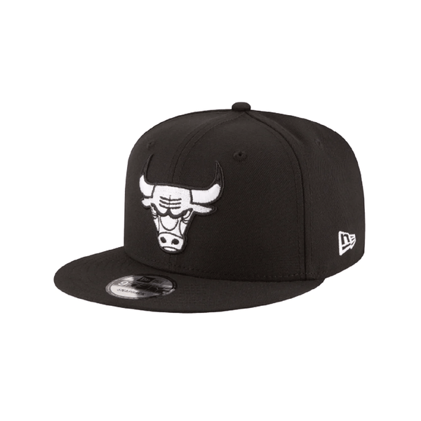 GORRA NEW ERA CHICAGO BULLS 9 FIFTY NEGRA LOGO BLACO/NEGRO