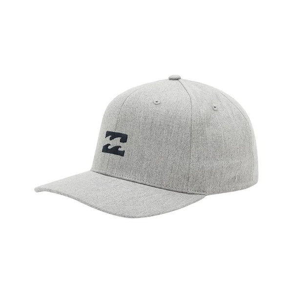 GORRA BILLABONG ALL DAY GRIS LOGO NEGRO SNAPBACK