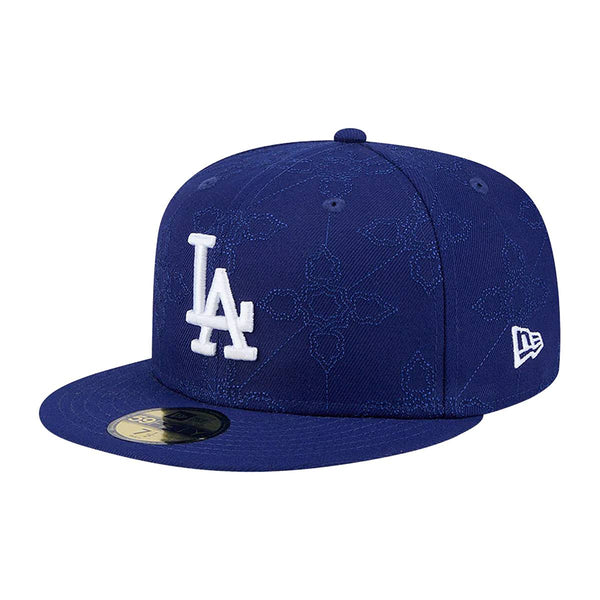 GORRA NEW ERA LOS ANGELES DODGERS 59FIFTY TALLA 6 7/8 AZUL LOGO BLANCO