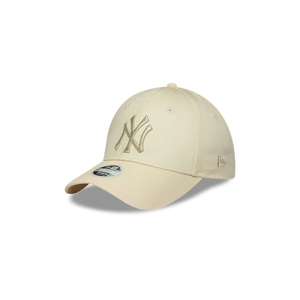 GORRA NEW ERA NEW YORK YANKEES 9FORTY BEIGE LOGO BEIGE