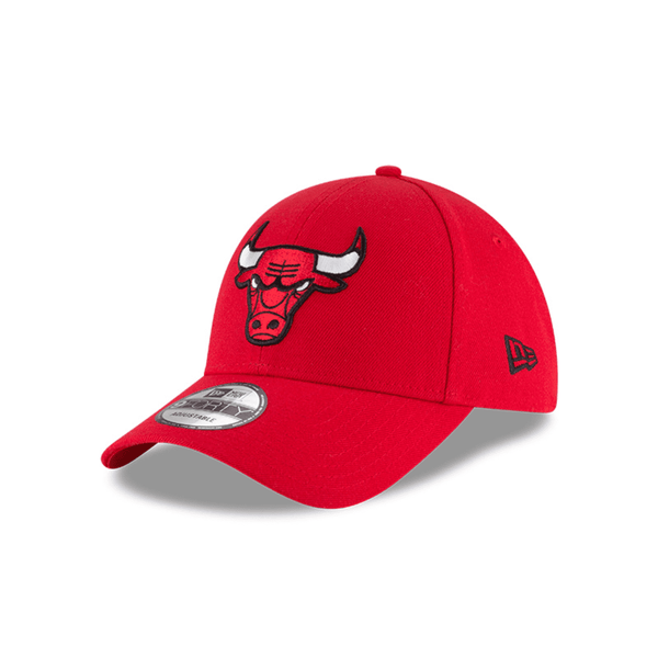 GORRA NEW ERA CHICAGO BULLS 9FORTY ROJA LOGO ROJO