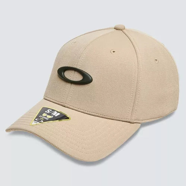 GORRA OAKLEY TINCAN BEIGE/VERDE.