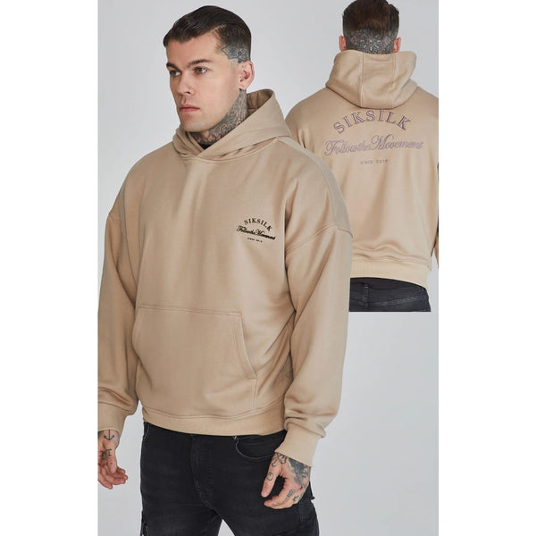 BUZO SIKSILK BEIGE/CAFE OVERSIZE