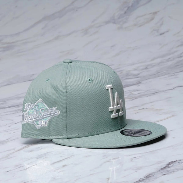 GORRA NEW ERA NEW LOS ANGELES DODGERS 9FIFTY BLANCA LOGO BLANCO