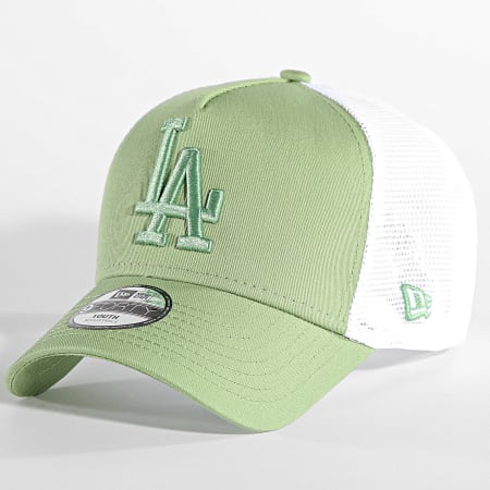 GORRA NEW ERA TRUCKER LOS ANGELES DODGERS 9FORTY VERDE/ BLANCO LOGO VERDE JUNIOR