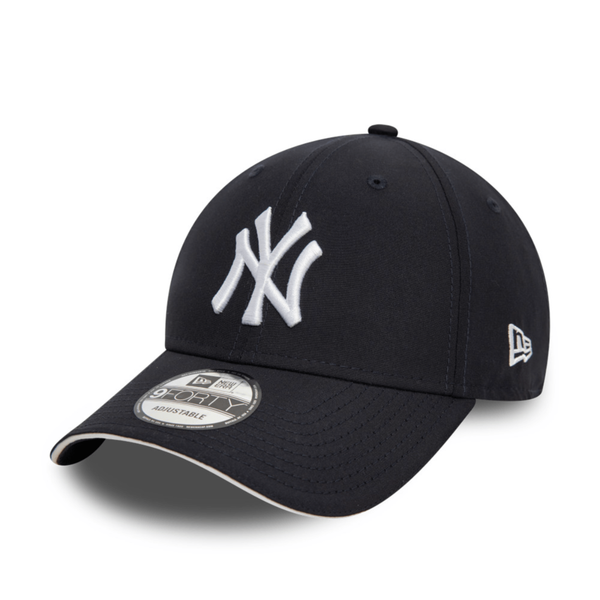 GORRA NEW ERA NEW YORK YANKEES 9 FORTY NEGRA LOGO BLANCO