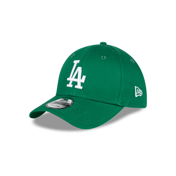 GORRA NEW ERA LOS ANGELES DODGERS 9FORTY VERDE LOGO BLANCO