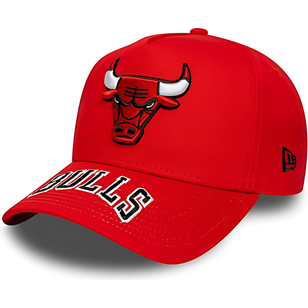 GORRA NEW ERA CHICAGO BULLS 9FORTY ROJA LOGO ROJO