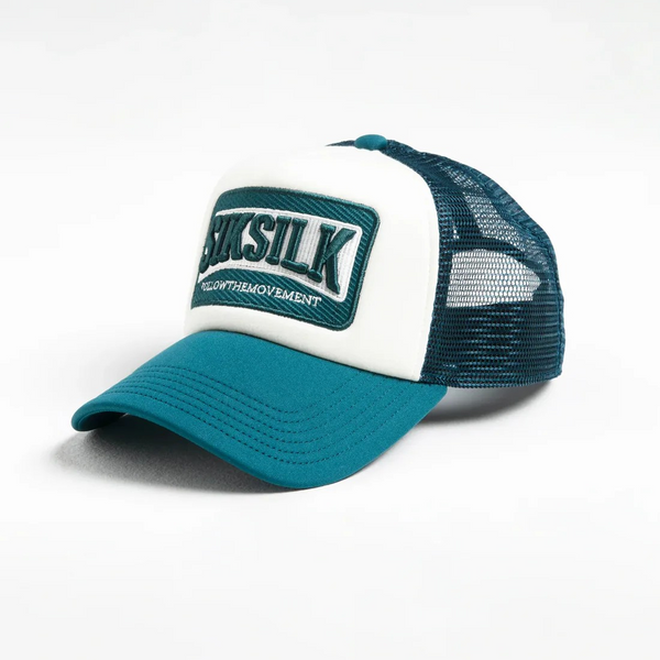 GORRA SIKSILK FOAM FRONT MESH TRUCKER WHITE/GREEN