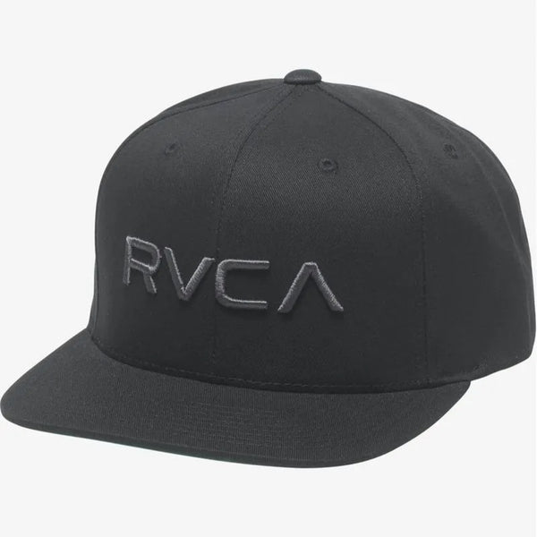 GORRA RVCA TWILL SNAP II BLACK/CHARCOAL U