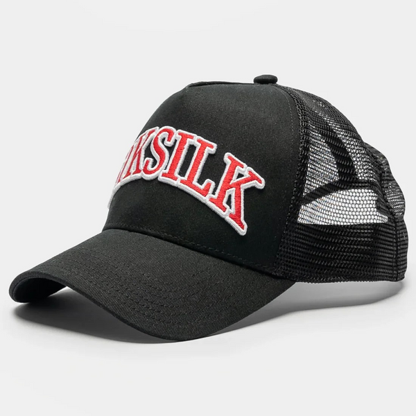 GORRA SIKSILK MESH SHADOW LOGO TRUCKER BLACK