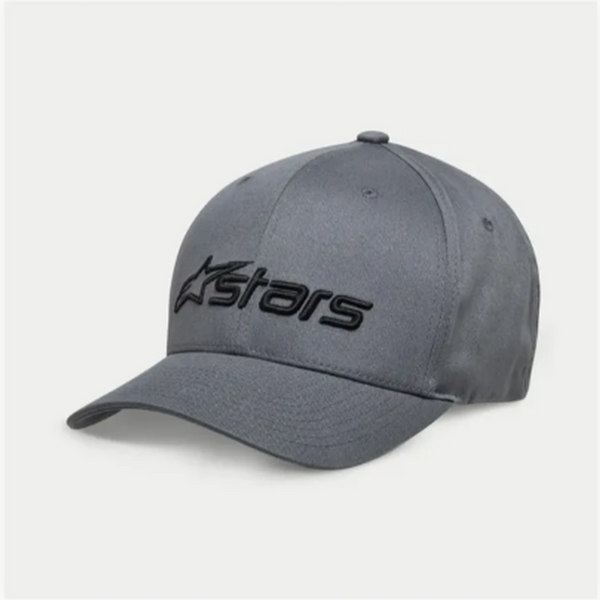 GORRA ALPINESTARS BLAZE 2.0 GRIS LOGO NEGRO S/M