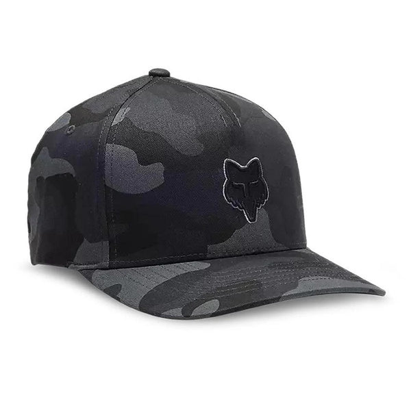 GORRA FOX CAMO LOGO NEGRO TALLA S/M