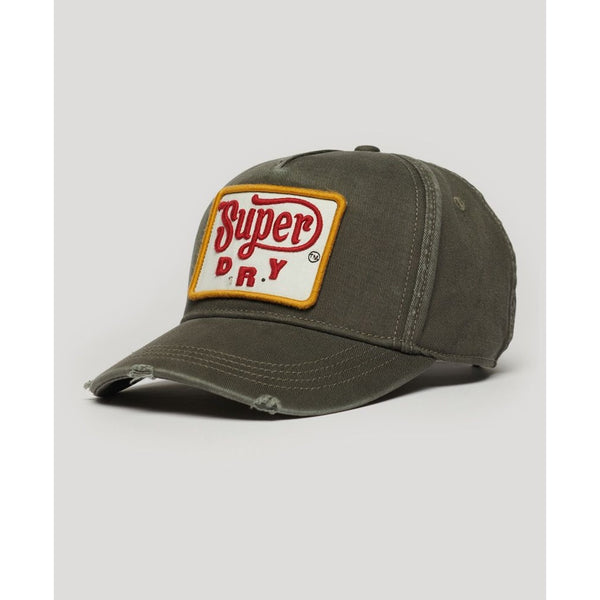 GORRA SUPERDRY VERDE MILITAR GRAPHIC BORDADO