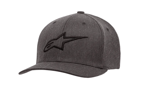 GORRA ALPINESTAR GRIS LOGO NEGRO S/M